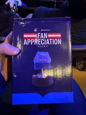 Fan Appreciation Night NYR Hockey Helmet Collectible